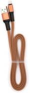 Дата-кабель Vinga USB 2.0 AM – Lightning 1 м коричневий (VCPDCLFNB1BR)