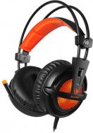 Гарнітура Sades A6 7.1 Virtual Surround black/orange (saa6bou)