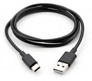 Дата-кабель Vinga USB 2.0 AM – Type-C 1 м чорний (VCPDCTC1BK)