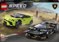 Конструктор LEGO Speed Champions Автомобілі Lamborghini Urus ST-X та Lamborghini Huracán Super Trofeo EVO 76899