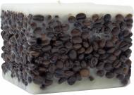 Свеча ароматическая Огонь ОК Кофе 7x8 см белая