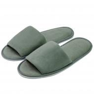 Набор тапочек для гостей Домашній текстиль тапочки р.42 серый Набор тапочек для гостей Домашній текстиль тапочки р.42 серый