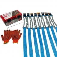 Цепь противоскольжения Poputchik для внедорожников R15-R21 8 шт. (22-023-IS)