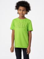 Футболка 4F TSHIRT FNK M441 4FJAW23TFTSM441-41S р.146/152 белый