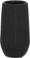 Ваза Luna Сальса 12х22 см черный 22 см