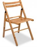 Стул раскладной 440х510х780 мм натуральный Стул раскладной 440х510х780 мм натуральный