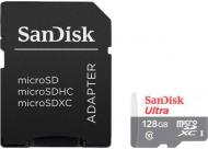 Карта памяти SanDisk microSDXC 128 ГБ Class 10UHS-I (SDSQUNS-128G-GN6TA)