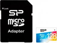 Карта пам'яті Silicon Power microSDXC 128 ГБ Class 10UHS-I (SP128GBSTXBU1V21SP)