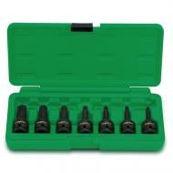 Набор головок TORX ударных 1/2" T30-T70 Toptul 7 шт. GDAI0701 Набор головок TORX ударных 1/2" T30-T70 Toptul 7 шт. GDAI0701