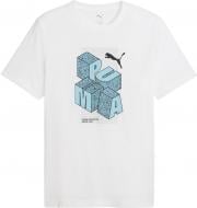 Футболка Puma GRAPHIC PUMA Tee 69178202 р.S білий