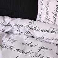 Пододеяльник Ranforce Elite 17-4835 Balduccio 200x220 см черный с белым MirSon