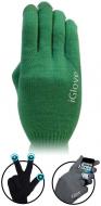 Перчатки iGlove для сенсорных экранов Black Green 45574 р. зеленый