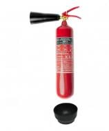 Огнетушитель углекислотный Poputchik ВВК-2 с подставкой (04-039-IS) Огнетушитель углекислотный Poputchik ВВК-2 с подставкой (04-039-IS)