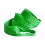 Трос буксировочный Poputchik 5 м 9 т зеленый