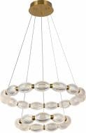 Люстра подвесная Sensio LED Orion CCT 600х400х1200 мм 114 Вт золотой ALG-3583/6+4