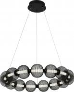 Люстра подвесная Sensio LED Calypso 600х1200 мм 68 Вт черный ALG-3581/600-BK