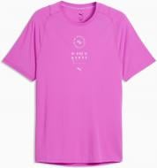 Футболка Puma M PUMA X HYROX DRYELITE TRAINING TEE 52856773 р.S рожевий