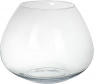 Ваза стеклянная 25 см прозрачный