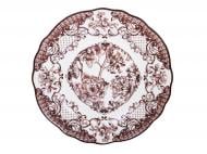 Тарелка обеденная Lefard Jardin Elegant burgundy 26 см 985-255 Тарелка обеденная Lefard Jardin Elegant burgundy 26 см 985-255