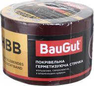 Лента герметизирующая бутилкаучуковая BauGut HBB 100 мм x 10 м бордовая