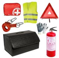 Набор автомобилиста Стандарт 55x30x30 см Poputchik черный