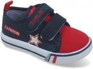 Кеды детские для мальчика ТОМ.М р.24 синий с красным 9065Х