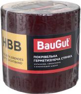 Лента герметизирующая бутилкаучуковая BauGut HBB 150 мм x 10 м бордовая