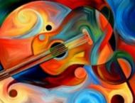 Набор для творчества со стразами на подрамнике Мелодия 40x50 см 178053 Діамантові ручки