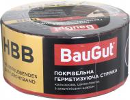 Лента герметизирующая бутилкаучуковая BauGut HBB 75 мм x 10 м бордовая