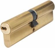 Циліндр Abus D6 50x50 ключ-ключ 100 мм матова латунь