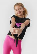 Футболка 4F TSHIRT FNK F431 4FJAW23TFTSF431-20S р.158/164 черный
