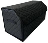 Сумка-органайзер XL из экокожи в багажник 65х32х32 см Poputchik черный