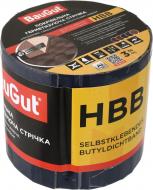 Лента герметизирующая бутилкаучуковая BauGut HBB 100 мм x 3 м графитовая
