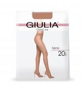 Колготки жіночі Giulia SENSI VITA BASSA 20 р. 3M tabaco