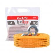 Трос буксировочный CarLife 5 м 5 т TR710/P красный