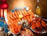 Набор для творчества со стразами на подрамнике Дары моря 40x50 см 188591 Діамантові ручки