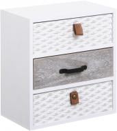 Комод Плетение на 3 выдвижных ящичка