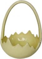 Ваза керамическая Eterna Корзинка 1714-18 18 см желтая 1714 -18 "Корзинка" жовта