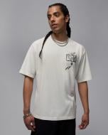 Футболка Jordan M J BRK SBB OVSZ GFX SS CRW IB3297-133 р.L бежевый