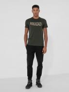 Футболка 4F D4Z21-TSM220-43S р.L хакі Футболка 4F D4Z21-TSM220-43S р.L хакі