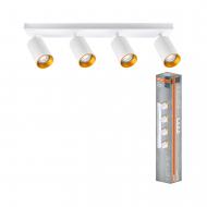 Спот Osram Eternal 4xGU10 білий із золотистим