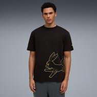 Футболка Puma PUMA X POKEMON Relaxed Graphic Tee 63491401 р.XL черный