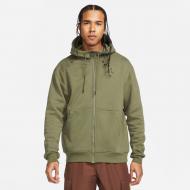 Джемпер Nike M J ESS FLC FZ HOODIE DA9810-222 р. XL зеленый Джемпер Nike M J ESS FLC FZ HOODIE DA9810-222 р. XL зеленый