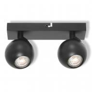 Спот Osram Spheral 2xGU10 чорний