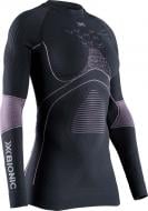 Футболка с длинным рукавом X-Bionic ENERGY ACCUMULATOR 4.0 SHIRT ROUND NECK LG SL WMN EA-WT06W19W-G024 р.L черный