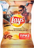 Чипси Lay's реберця під солодким соусом 133 г