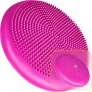 Подушка EasyFit балансировочная массажная 33 см розовая EF-1840 Подушка EasyFit балансировочная массажная 33 см розовая EF-1840