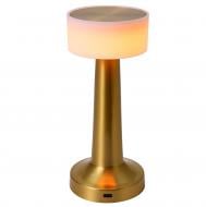 Настольная лампа аккумуляторная Luna золотой Emma/TL1 gold