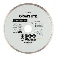 Диск алмазний відрізний GRAPHITE 180x2,4x25,4 57T303