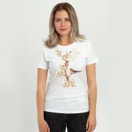 Футболка женская Imperial Women Птицы на цветах DTF11502102/321 р.L белый